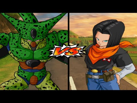 Budokai Tenkaichi 4 Cell vs Android 17 & 18 - YouTube