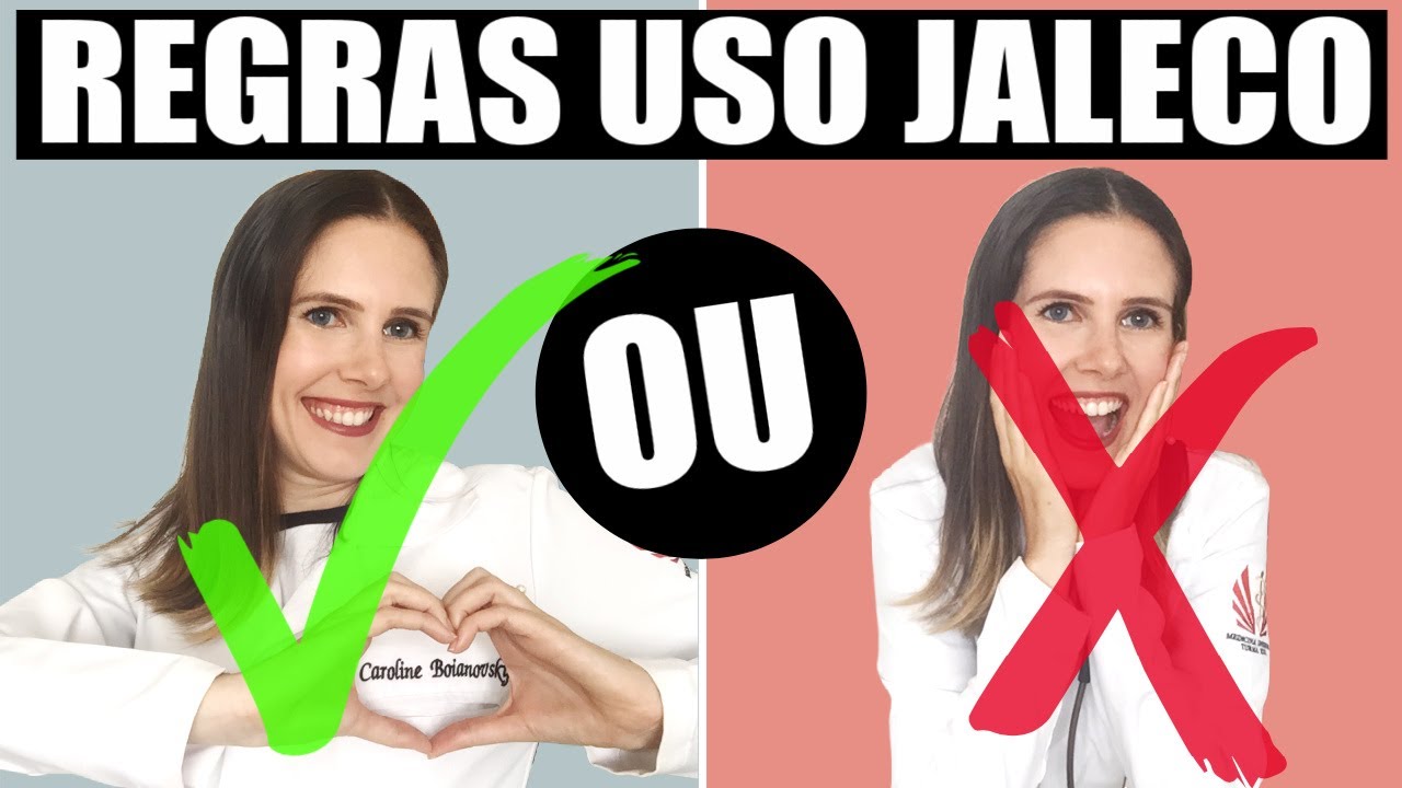 REGRAS para o USO do JALECO | NÃO passe a VERGONHA que eu PASSEI 🤦‍♀️