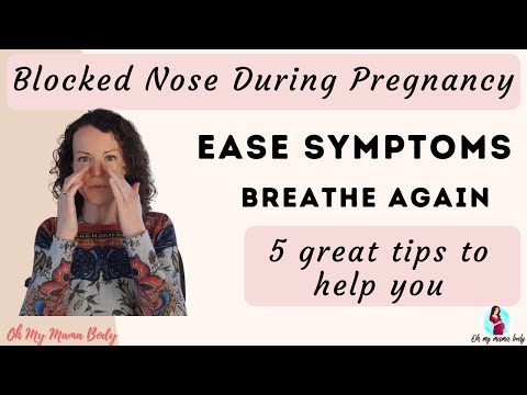 Blocked Nose During Pregnancy || Ease Symptoms