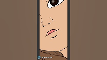 Girl Digital Coluring Process - Introvert Bird