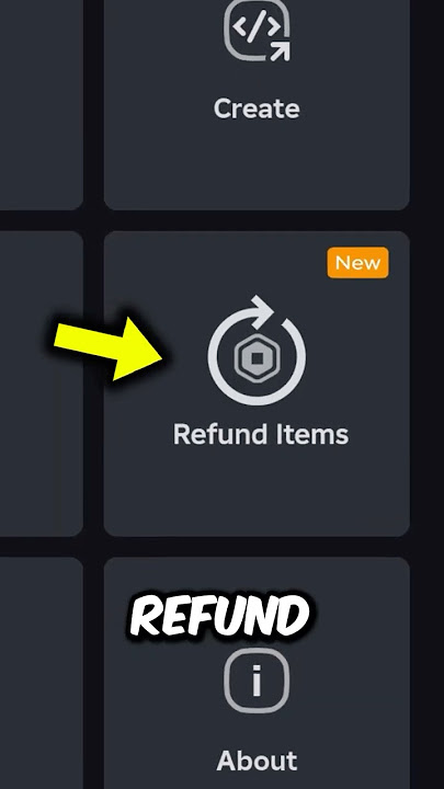 How To REFUND ITEMS on ROBLOX...