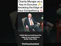 Charlie Munger’s Key to Success🔑 | Know Your Circle of Competence🧠#charliemunger #buffet #shortsfeed