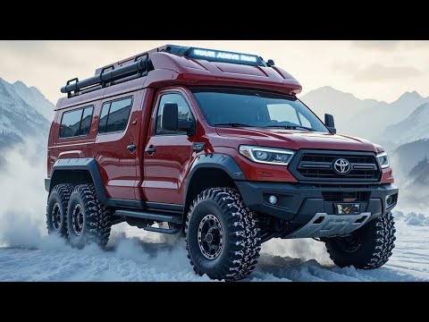2026 Toyota CampRover 6x6 Camper Motorhome – The Ultimate Off-Road ...