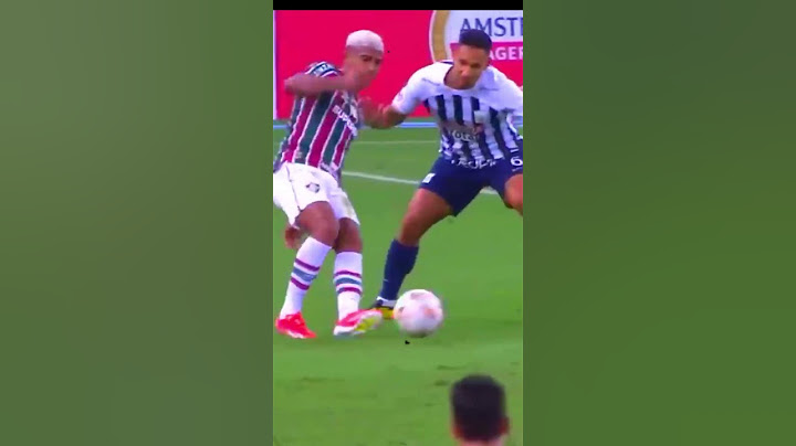 Golazo de Marcelo al Alianza Lima... #fluminense #copalibertadores #alianzalima #marcelo
