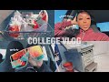 college vlog: a *very* rough week of school + grocery haul | GSU💙