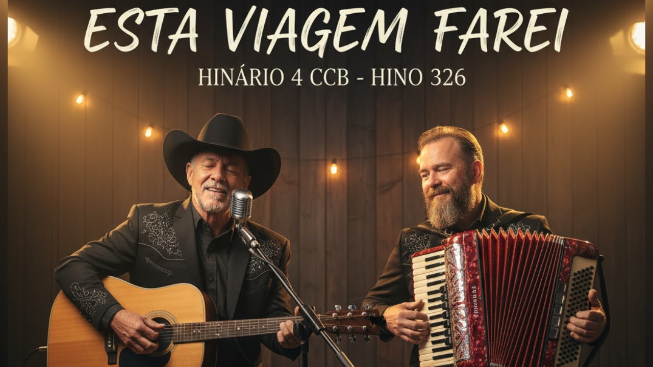 ESTA VIAGEM FAREI | HINÁRIO 4 | HINO 326 CCB SERTANEJO