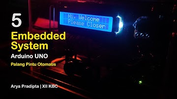 Embedded System-Arduino UNO #5 (Automatic Barrier Gate)