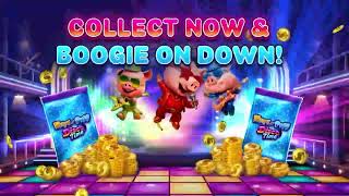 Huff N' Puff Disco Time Collections Set! #slots #casino #slotmachines screenshot 3