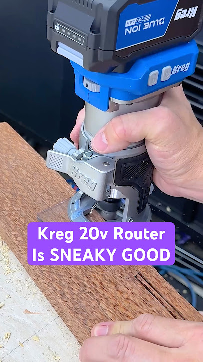 KREG Just Released a NEW ROUTER! #tools