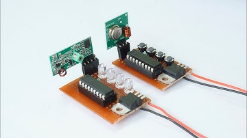 Out of range automatic OFF RF Transmitter and Receiver