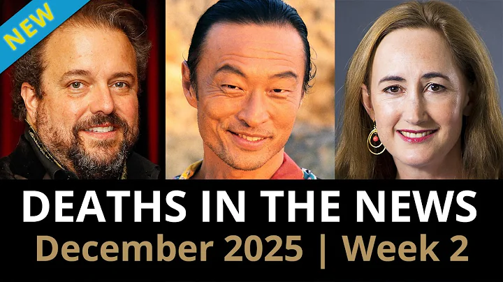 Who Died This Week | December 2025 #2 Celebrity Deaths & More