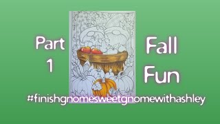 Autumn Fun Color Along- Gnome Sweet Gnome Teresa Goodridge