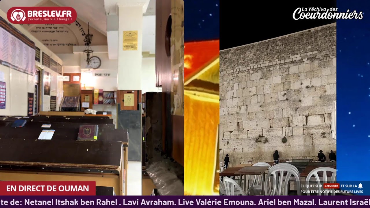 Tikoun Haclali ensemble LAG BAOMER - Breslev - OMER 32 -16 mai