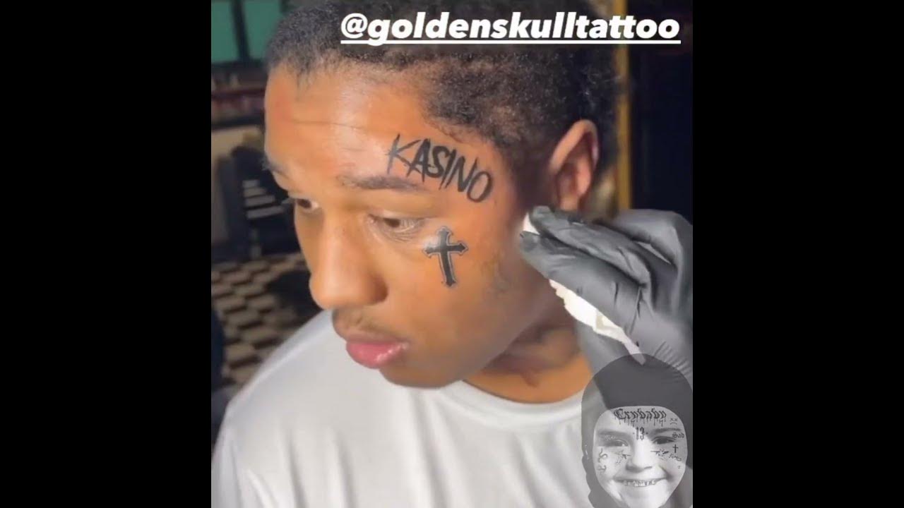Ebk Jaaybo Gets A New Face Tattoo YouTube ebk-jaaybo-gets-a-new-face-tattoo-youtube