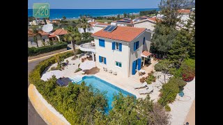 Superb 3 Bedroom detached villa with sea views in Argaka for sale ref 2951