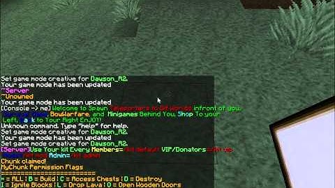 MyChunk (Basic Tutorial) Bukkit plugin