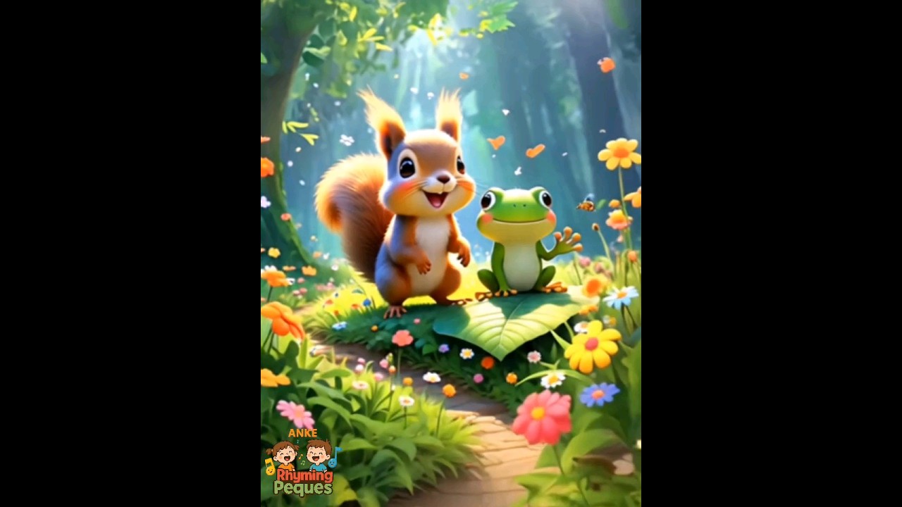 Margo and Froggy | Kids Song & Nursery Rhymes | Anke Rhyming Peques