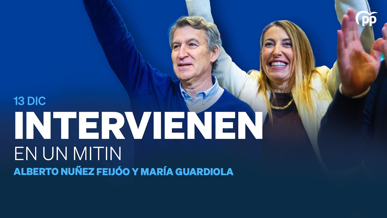 🔵 DIRECTO Feijóo y Guardiola participan en un mitin en Navalmoral de la Mata (Cáceres)