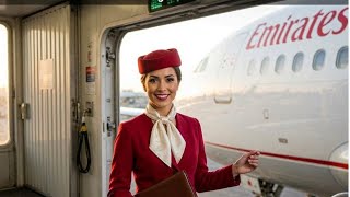Boarding Emirates Airbus A380