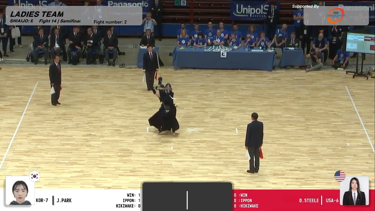 19 WKC Ladies Team - Semi Final (USA - Korea)