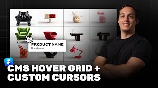Creating a Hover CMS Grid with Custom Cursors in Framer (Full Tutorial)