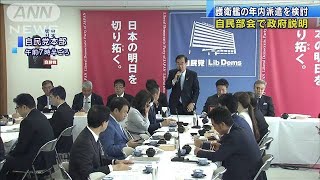 護衛艦の年内派遣を政府が検討　中東情勢の悪化受け(19/10/23)