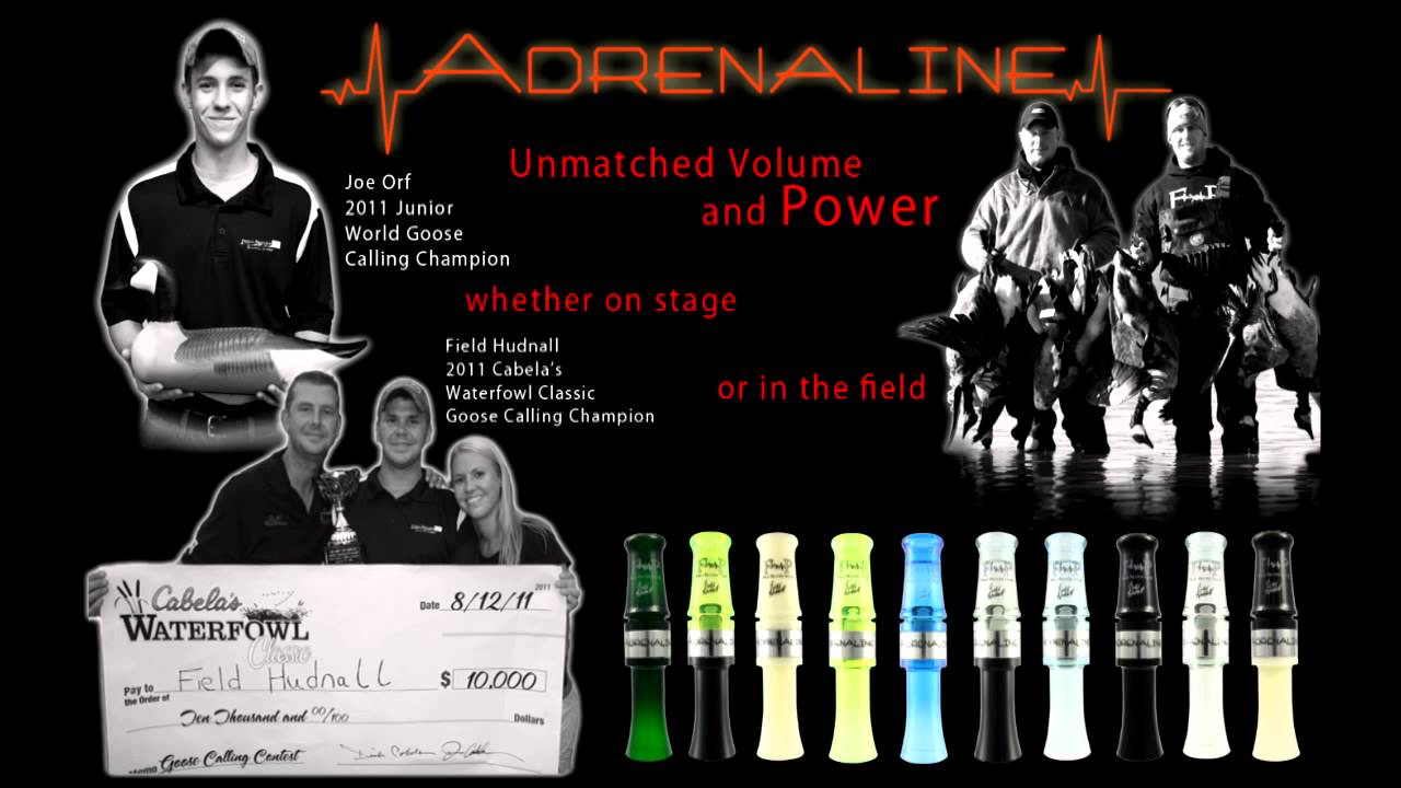 Adrenaline Goose Call operation and tone sample