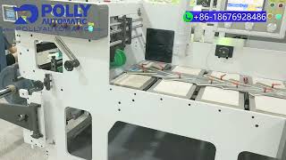 PA350 high speed shrink sleeve seaming machine, Max 450m/min,automatic width adjustment,line offset