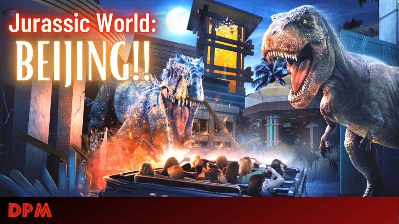 Jurassic World DARK-RIDE Beijing!!