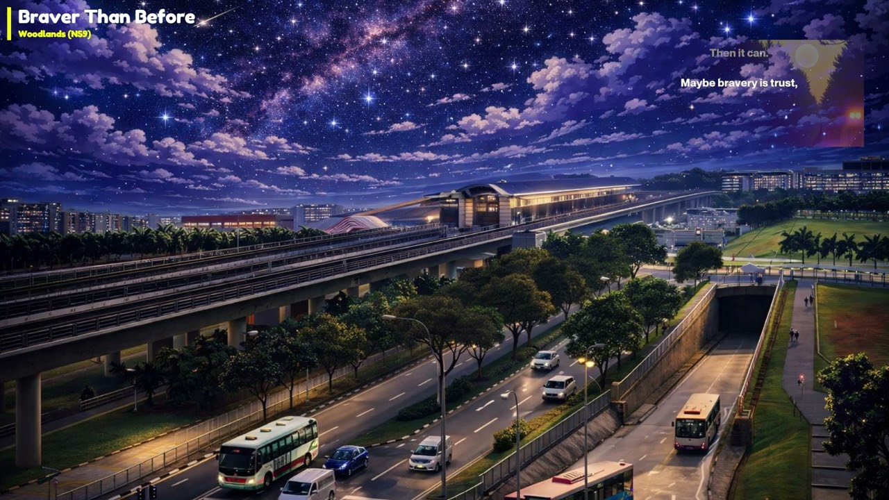 Crossing Forward | NS9 - Singapore MRT: Lofi Love in Transit (Woodlands)