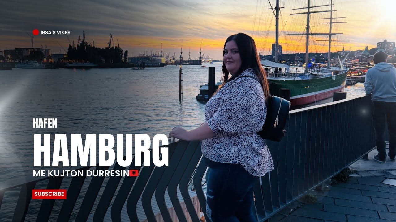 Hamburg me kujton Durresin🇩🇪Tregoj historine time me burrin| Dita e pare ne kursin e gjermanishtes🇩🇪