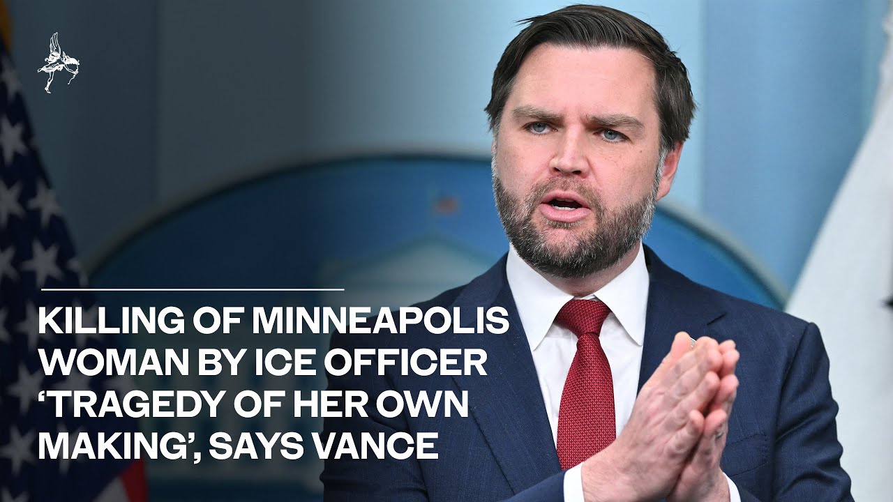 Killing of Minneapolis woman by Ice officer ‘tragedy of her own making’   says JD Vance
