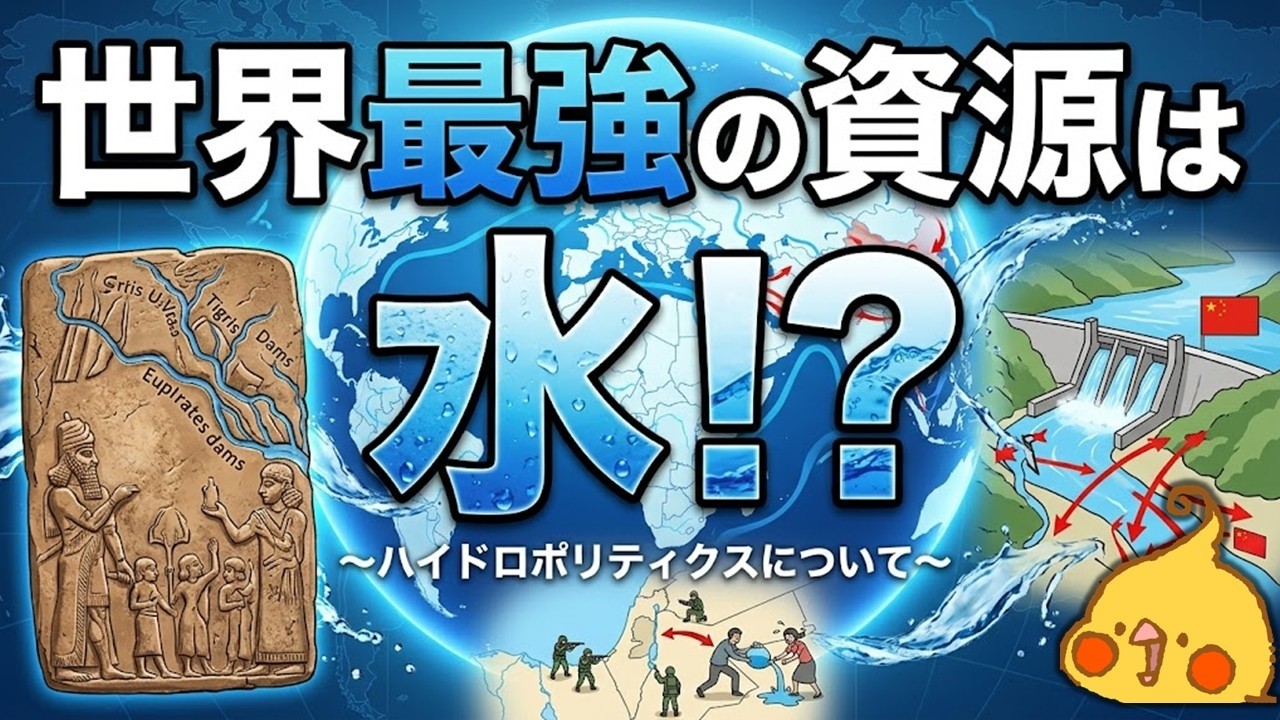 ハイドロポリティクス│水が支配する世界政治の力学