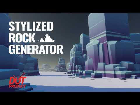 Stylized Rock Generator