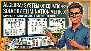 ALGEBRA | SYSTEM OF EQUATIONS BY ELIMINATION (TAGALOG/FILIPINO EXPLANATION)