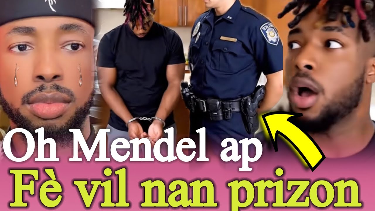 YO PYEJE MENDEL NAN PRIZON AN😳MEN GROUP MOUN KI FÈ ARETEL YO🙆🏻‍♂️SE PA DOKTÈ AN🥺ANN TANDE