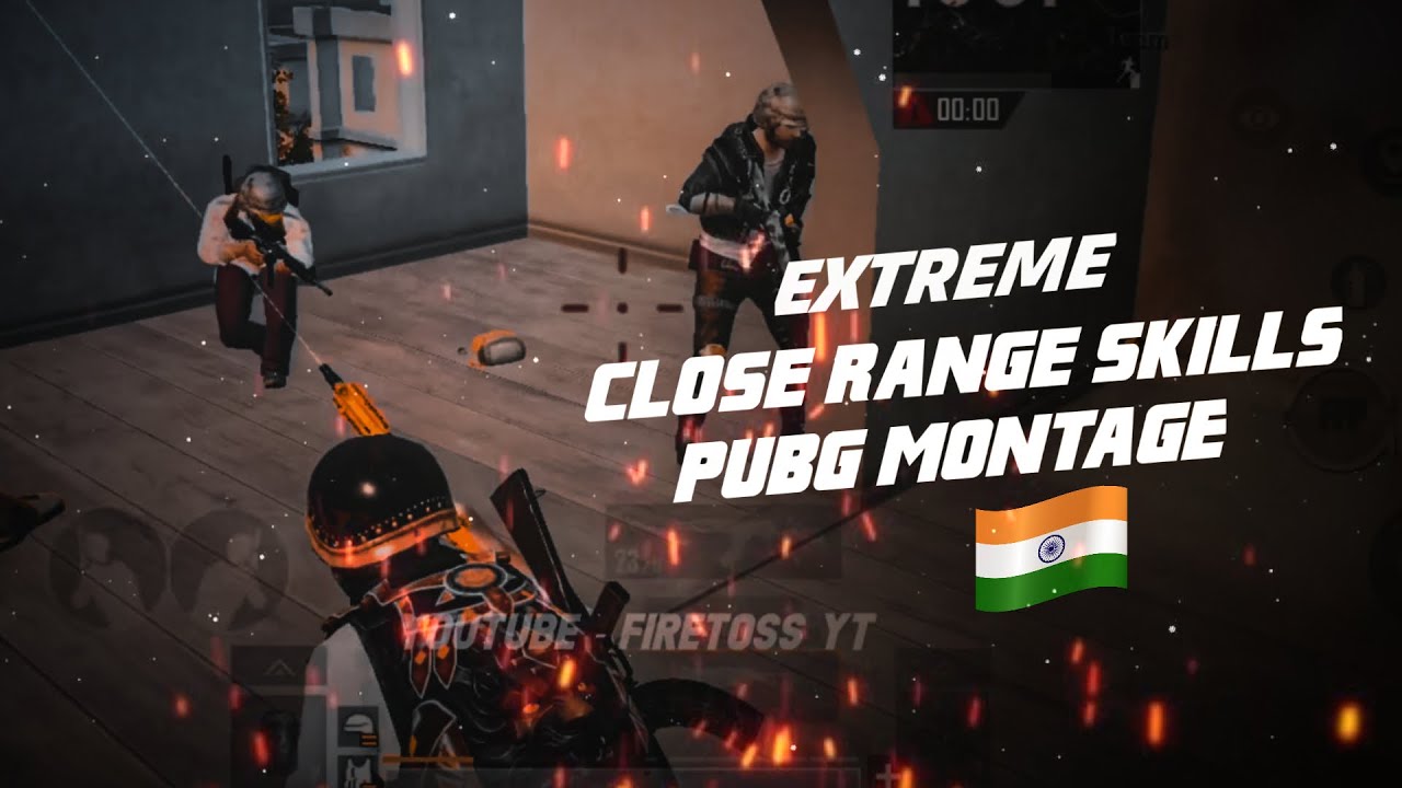 Close Range Skills 💜 // Pubg - Montage // Four Finger Claw // Firetoss YT //