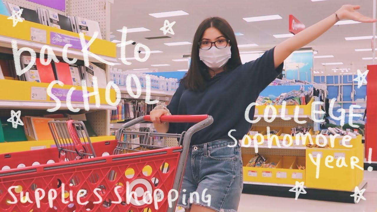BACK TO SCHOOL: supplies shopping (2020)