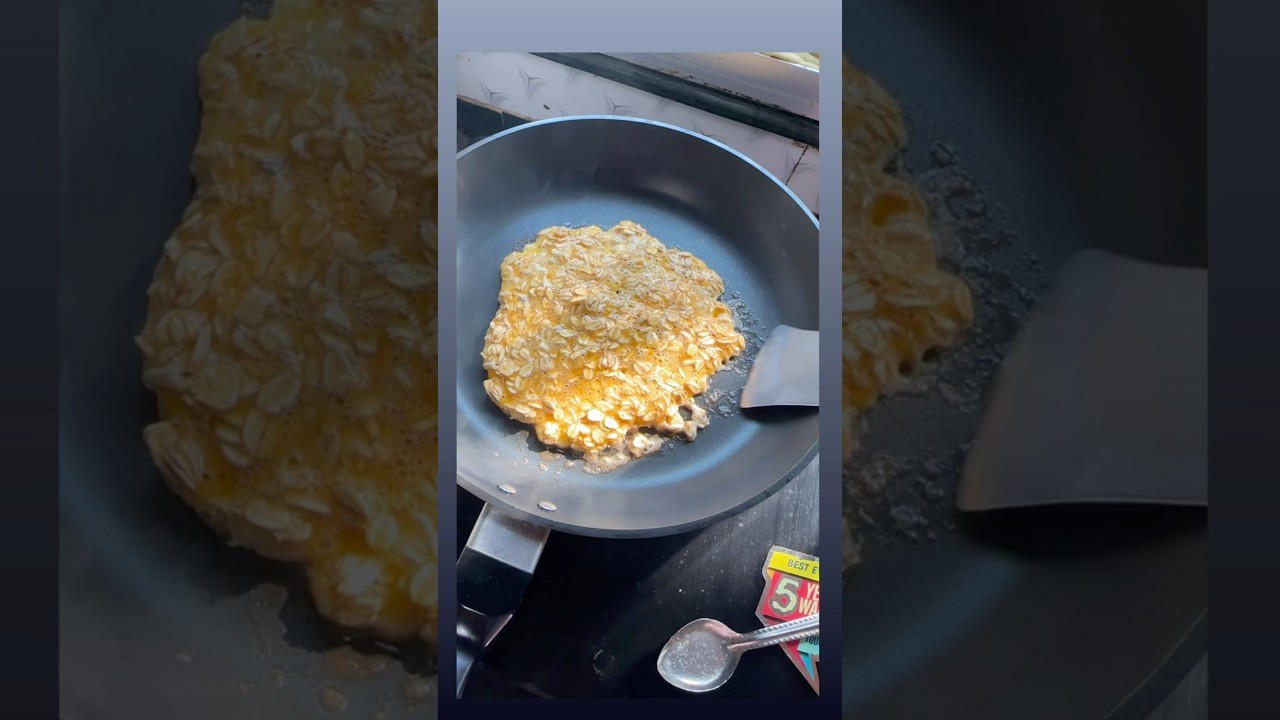 Quick & Easy Oats Omelette Recipe!