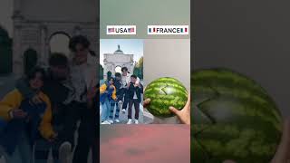 France vs usa  (TikTok Stars) #shorts