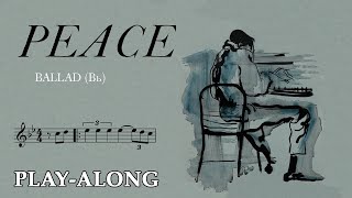 Peace (Bb) - Ballad || BACKING TRACK