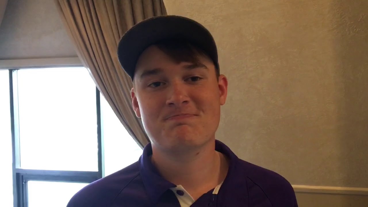 Swan Valley golfer Mitch Benson talks about suddendeath win YouTube