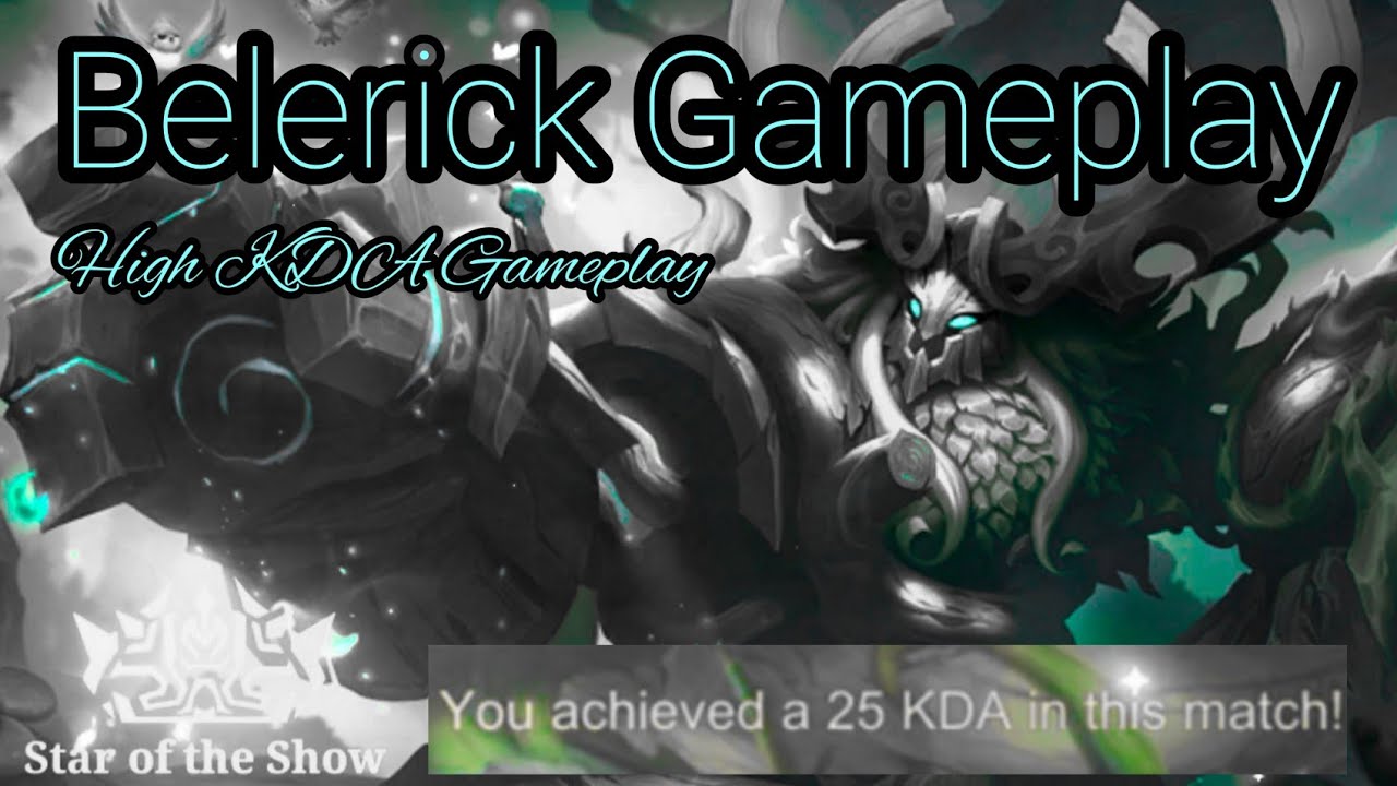 Belerick Gameplay | Tank Rotation | Mobile Legends #mobilelegends #mlbb ...