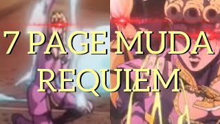 R JoJo | 7 Page muda but Giorno has Requiem soul