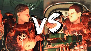 PALADIN RAHMANI VS KNIGHT SHIN! Fallout 76