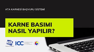 Ata Karnesi̇ - Karne Basımı Nasıl Yapılır?