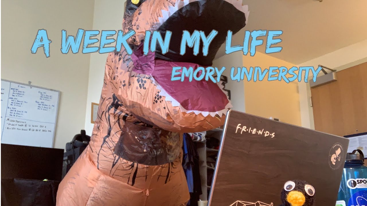 A Week In My Life at Emory University - YouTube