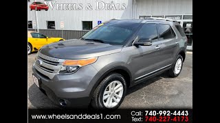 2013 Ford Explorer XLT With a 3.5L V6 Engine