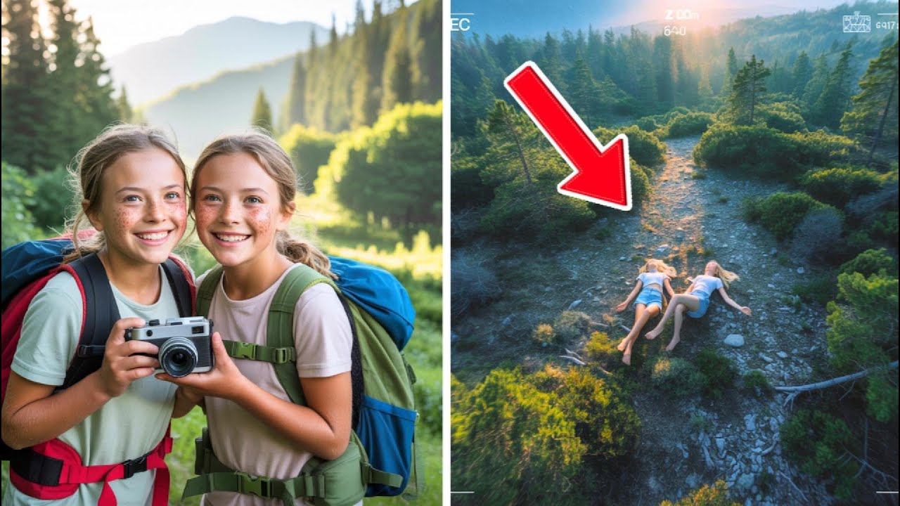 Две девочки-близняшки пропали в горах, спустя 11 месяцев беспилотник запечатлел это…