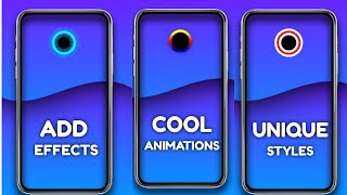 How To Enable or Use Energy Ring Light Around Punch Hole Camera SmartPhones screenshot 4